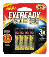 imagem de PILHA EVEREADY ALCALINA GOLD AAA com 4