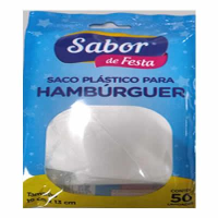 imagem de SACO P/HAMBURGUER SABOR com 50