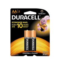 imagem de PILHA DURACELL ALCALINA PEQ AA NE com 2