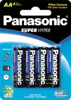 imagem de PILHA PANASONIC AA PEQ com 4