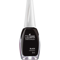 imagem de ESMALTE COLORAMA CREMOSO BLACK 8ML