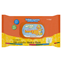 imagem de LENCOS UMED NATURAL BABY com 100 L100P80