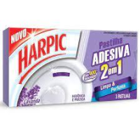 imagem de PASTILHA ADESIVA HARPIC 2EM1 LAVANDA com 3