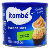 imagem de DOCE DE LEITE ITAMBE com COCO LT 800GR