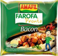 imagem de FAROFA PRONTA AMAFIL BACON 250G