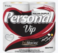 imagem de PAPEL HIG PERSONAL VIP NEUTRO FD C/4 20M